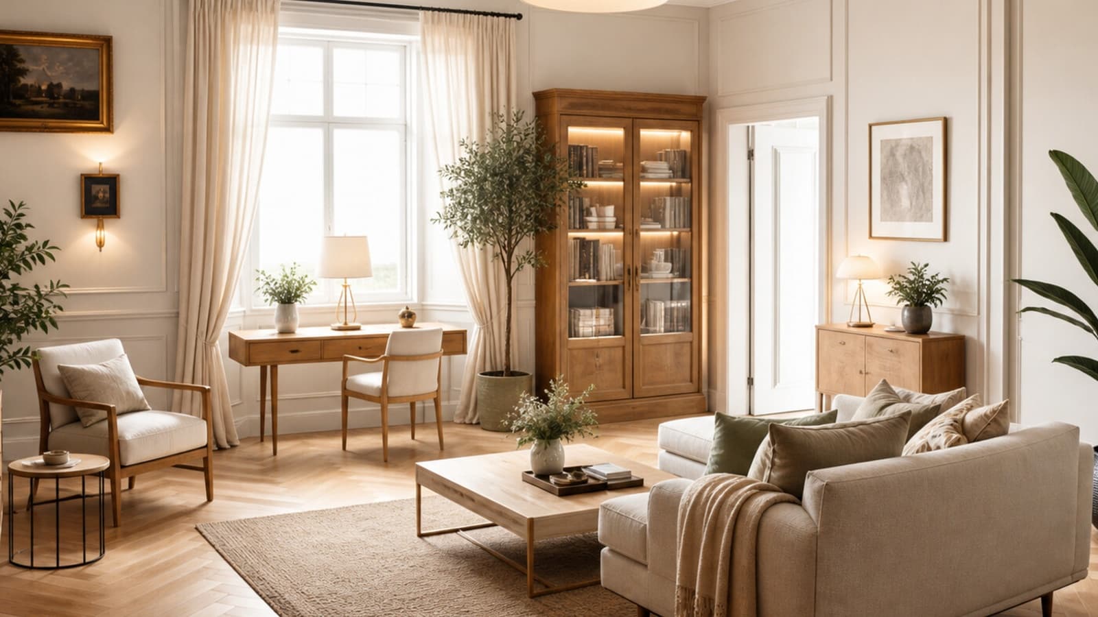 Designed living room preview